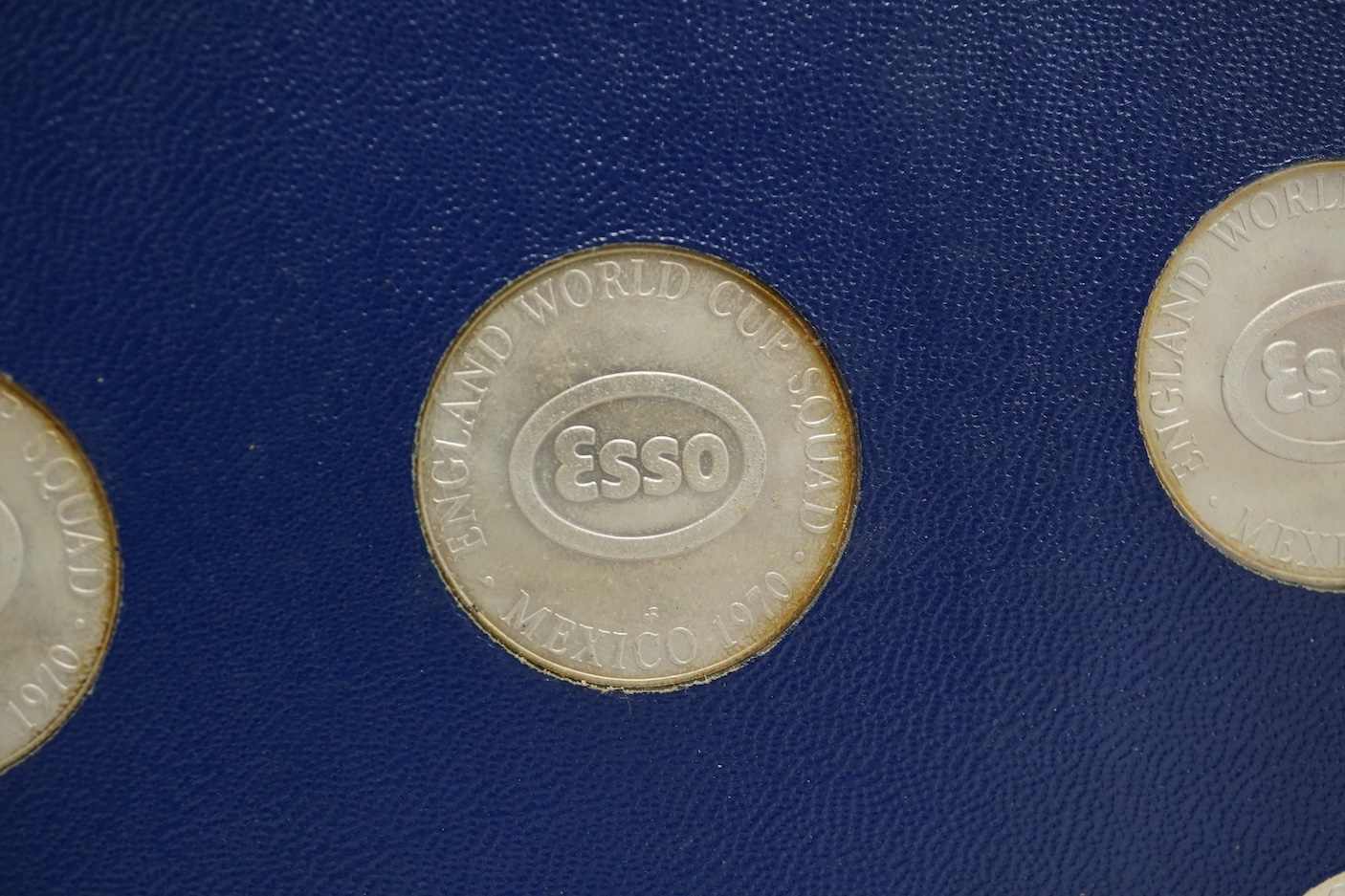 A rare 1970 World Cup sterling silver set of coins